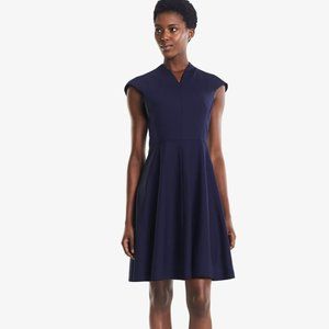 MM Lafleur The Ruth Dress Deep Indigo Navy Size 0 NWT